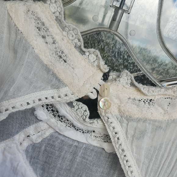 Free People Lace Mini Dress - Picture 3 of 6